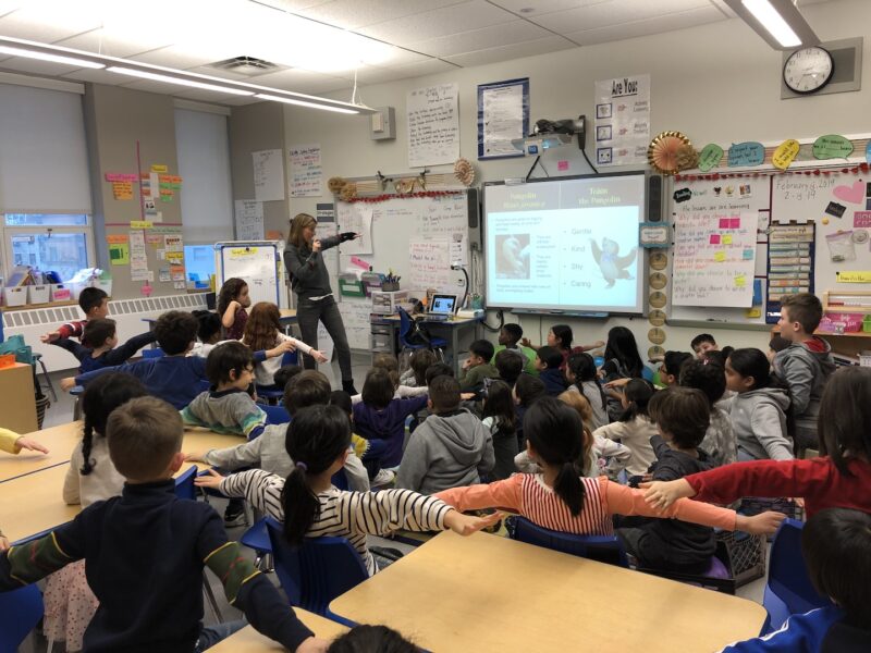 fabled-films-nocturnals-classroom-photo The nocturnals book in the classroom