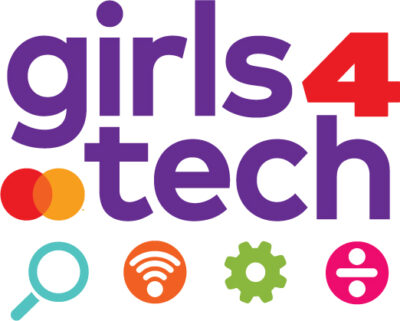 Girls4Tech logo Girls4Tech logo