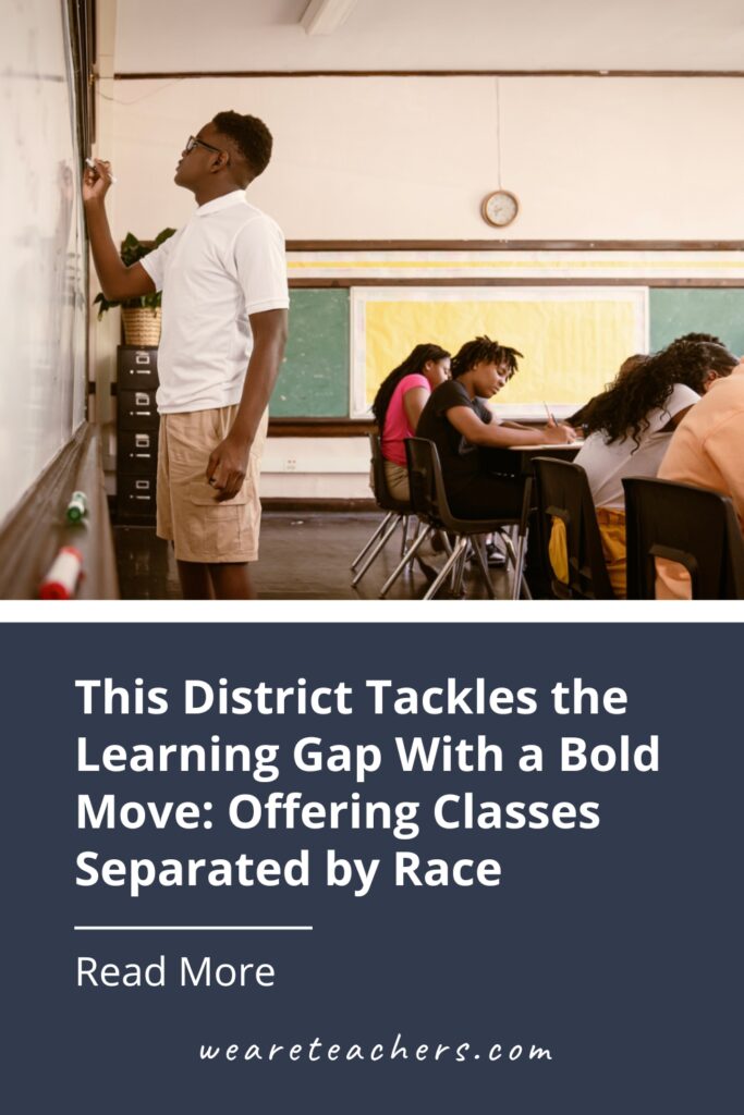 Learning-Gap A district in Illinois is offering classes separated by race. What students, teachers, and critics are saying about it.