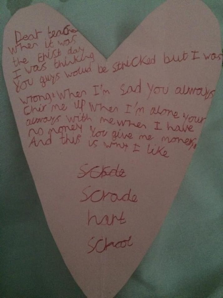 When it was the first day, I was thinking you guys would be strict, but I was wrong!