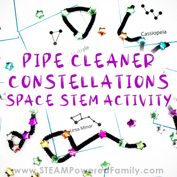 Pipe Cleaner Constellations Pipe cleaner constellations STEM activity