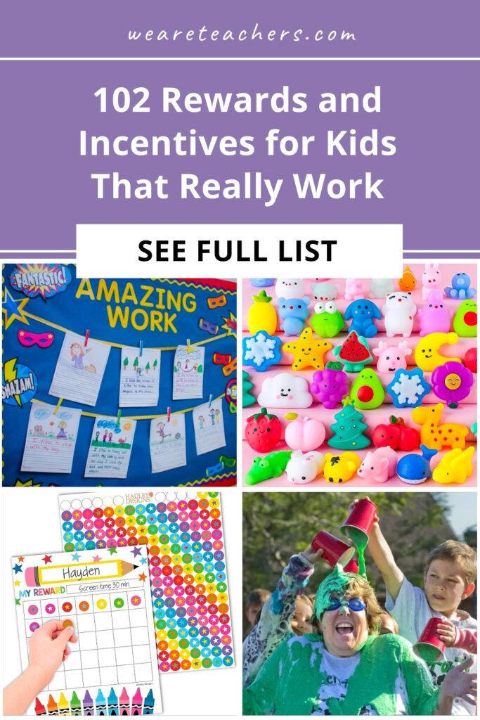 Rewards-1 Rewards work, when they're done right. Here's how to use incentives with kids, and more than 100 incentives to offer.