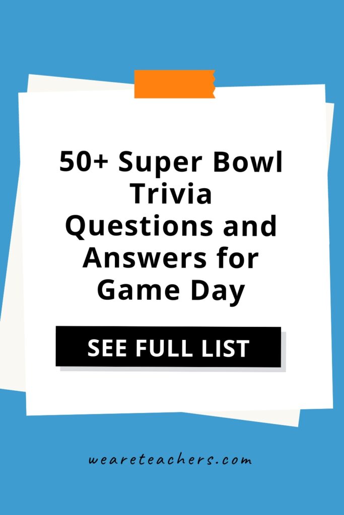 Super-Bowl-Trivia Getting ready for Super Bowl Sunday? We've put together these Super Bowl trivia questions and answers for game day that everyone will love!