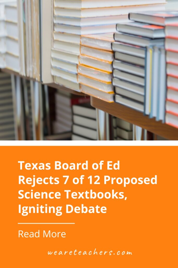 Texas-Science-Textbooks The Texas Board of Education makes headlines again as the political influence on education--this time in relation to science--continues.