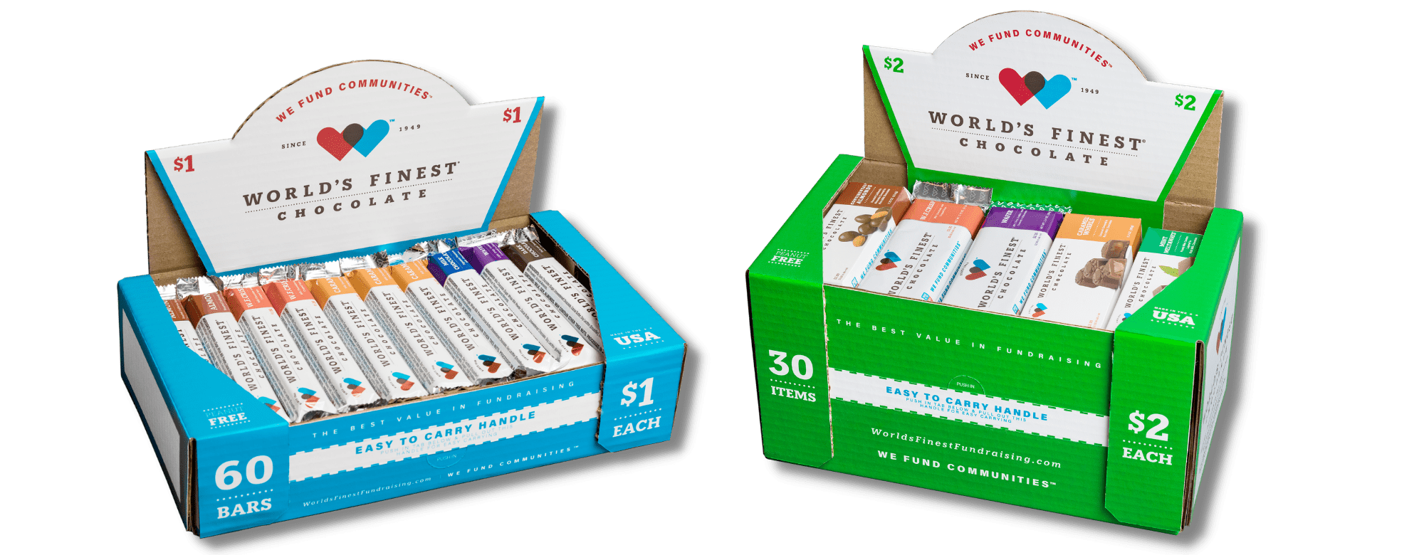 Fundraising Ideas for Schools: Products World's Finest Chocolate bars (Fundraiser Ideas for Schools)